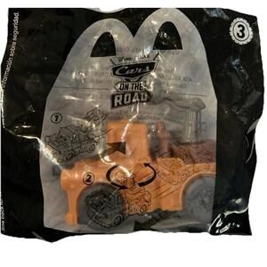 NEW DISNEY PIXAR CARS ON THE ROAD "RUMBLER MATER" #3 MCDONALD'S HAPPY MEAL TOY